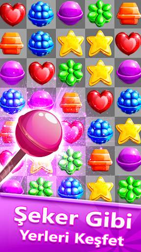 Lollipop Rush Match 3 screenshot 1