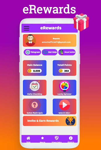 e Rewards- Earn Money Online स्क्रीनशॉट 1