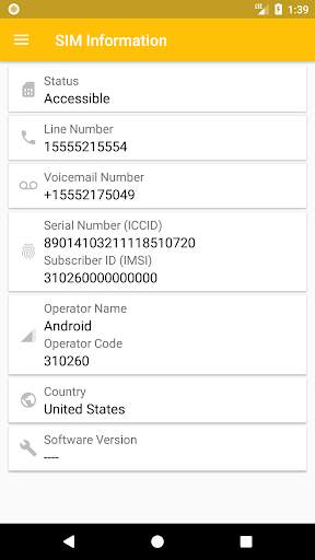 SIM Card Info screenshot 2