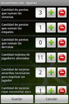 SoccerStats Lite screenshot 2