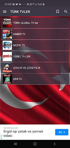 MOBİL TV CANLI TV-TÜRK WORLD screenshot 4