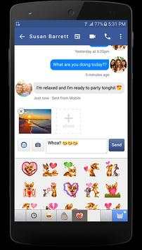 SimpleChat for Facebook Lite screenshot 3