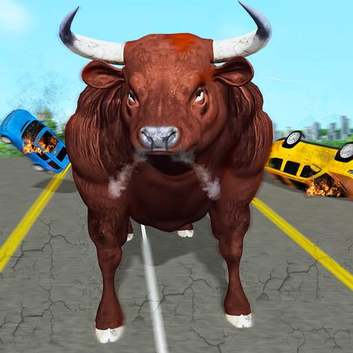Angry Wild Bull Racing Game 2.5