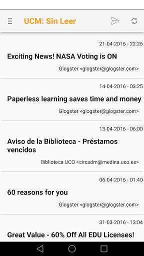 UCO Mail Checker screenshot 3