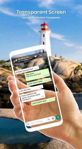 Transparent Screen & Live Wallpaper screenshot 4