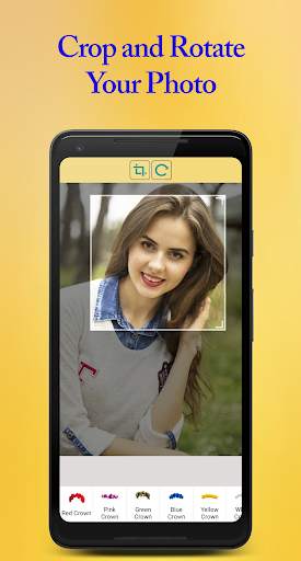 Flower Crown Photo Editor скриншот 2