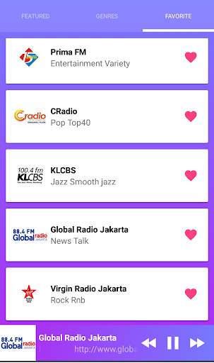 Free fm radio stations screenshot 3