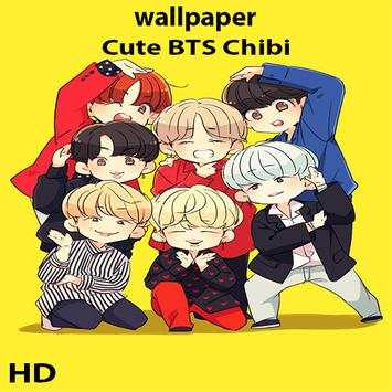 Cute BTS Chibi Wallpaper HD screenshot 3