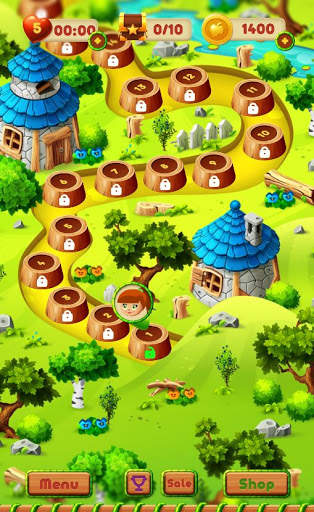 Candy Nature Farm - 2021 Free Match 3 Puzzle Game screenshot 1