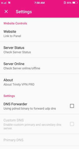 Trinity VPN PRO screenshot 2