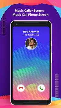 Music Caller Screen - Music Call Phone Screen screenshot 4
