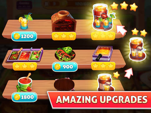 Kitchen Craze: Ateşli şehir yemek oyunları screenshot 10