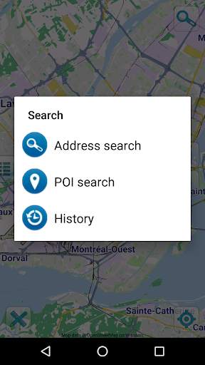 Map of Montreal offline screenshot 2