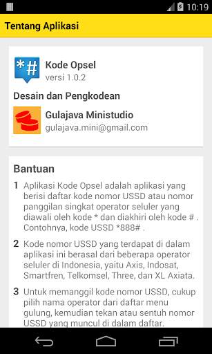 Kode Opsel screenshot 8
