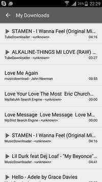 Mp3 Music Downloaded Player screenshot 1