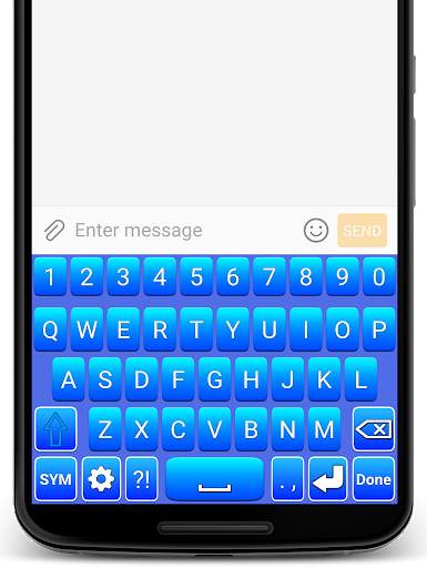 Blue Keyboard screenshot 2