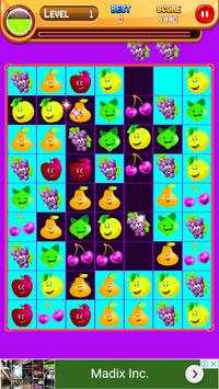 Funny Fruit Match 3 screenshot 4