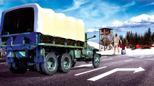 Army Truck Drive 2021 screenshot 1