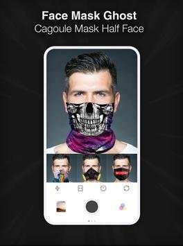 Face Mask Ghost | Cagoule Mask Half Face screenshot 5