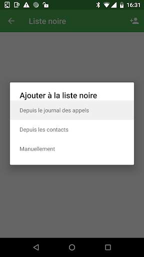 Bloqueur d'appel et sauvegarde d'appel screenshot 5