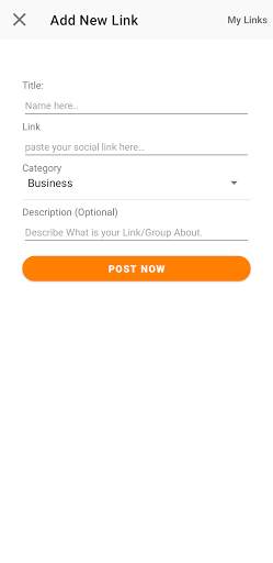 Social Links (All Apps) screenshot 2