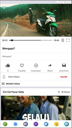 Video Status WA Indonesia 2021 screenshot 1
