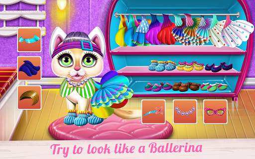 Kitty Ballerina Care and Dressup screenshot 7