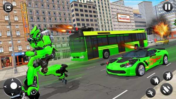 Ultimate Bus Transform Robot screenshot 3