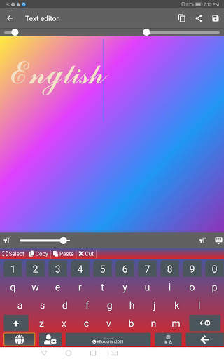 Advanced Kurdish Keyboard screenshot 10