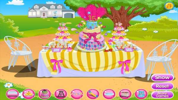 birthday table decoration games screenshot 4