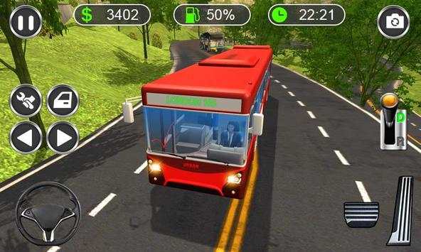 Uphill Climb Bus Racing 3D - Free Bus Simulator screenshot 1