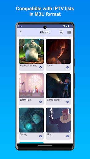 Fire Player (IPTV & Video) screenshot 1