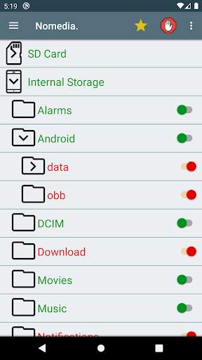 Nomedia screenshot 1