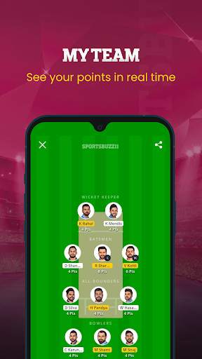 Fantasy Cricket and Football screenshot 4
