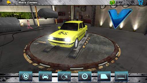 Night Garage Car Parking 3D screenshot 2
