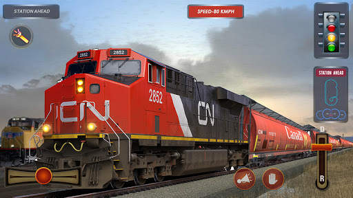 Oil Train Driving Games screenshot 1