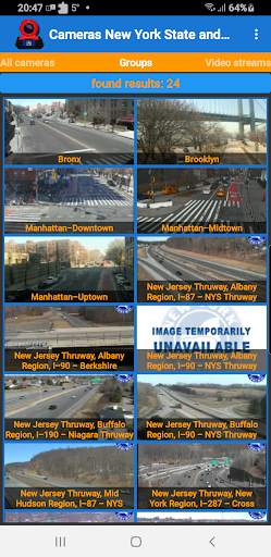 Cameras New York State and NYC screenshot 2