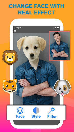 Animal Face Maker & Changer скриншот 1