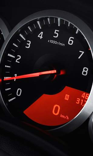 Speedometer Live Wallpaper (backgrounds & themes) screenshot 1