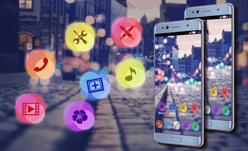 Stylish Romantic Theme: Neon N screenshot 5