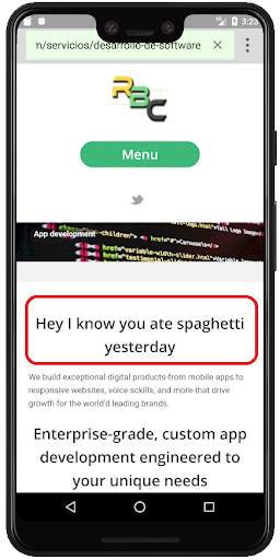 Edit a webpage - Momo Pro screenshot 3
