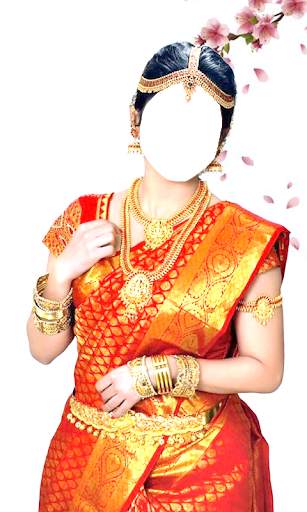 Women Bridal Saree Montage screenshot 13