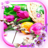 Easter Flowers Live Wallpaper