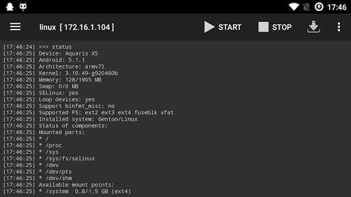 Linux Deploy screenshot 3