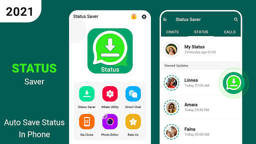 Status Saver for Whatsapp New 2021 screenshot 1