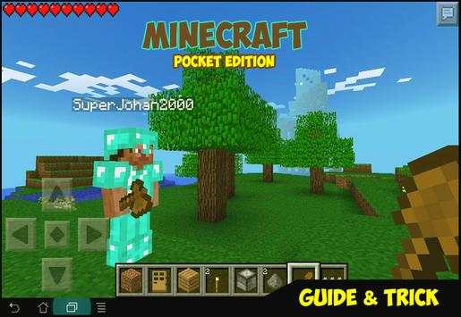 GUIDE MINECRAFT POCKET EDITION screenshot 1