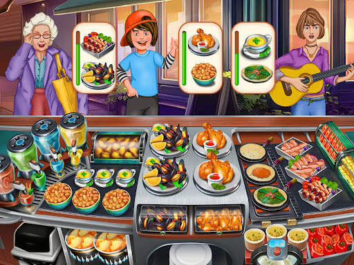 Crazy Cooking Crush Chef Game screenshot 1