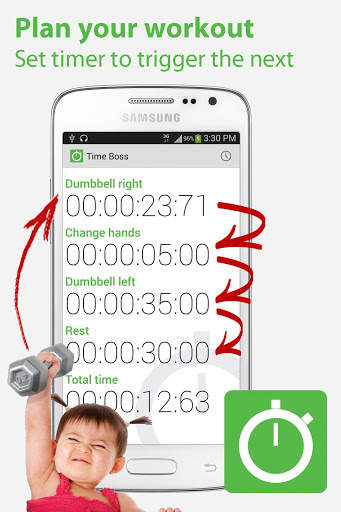 Time Boss: timer and stopwatch 5 تصوير الشاشة