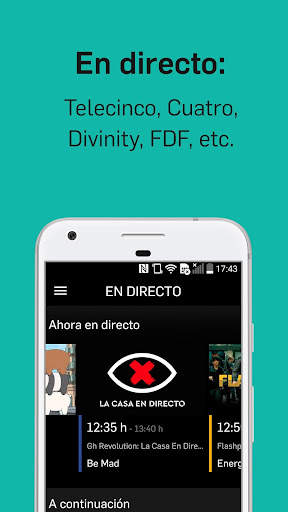 Mitele - Mediaset Spain VOD TV screenshot 5