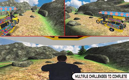 Offroad Rickshaw Tuk Tuk Drive screenshot 7